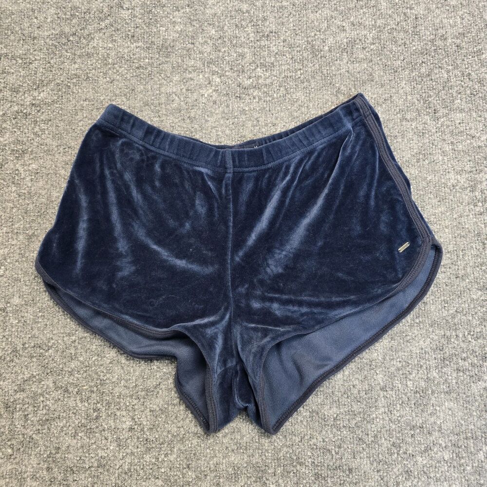HOLLISTER California Velour Stretch Comfort Soft Cheeky Shorts Women's Size M